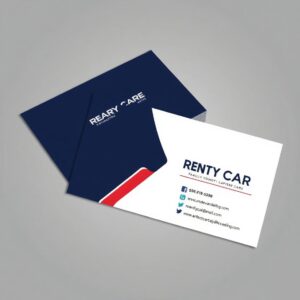 🚗 Business Card - Rent a Car 🏁
