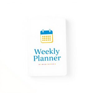 Weekly Planner notebook – 8x10, 100 Pages
