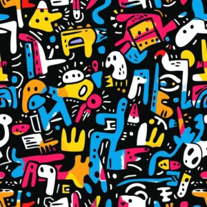 🖊️✨ 500+ Doodle Patterns – Exclusive Design Collection ✨🖊️