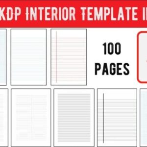 15 KDP Interior Templates 📚✨