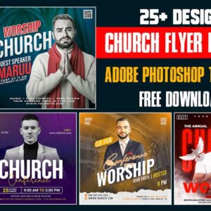 25+ Best Church Flyer PSD Templates ✨📜