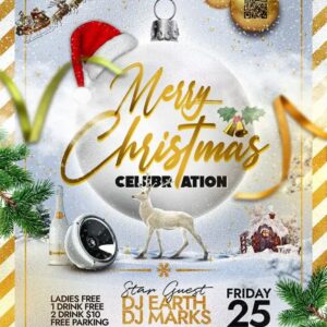 Christmas Day Party Flyer – PSD Template