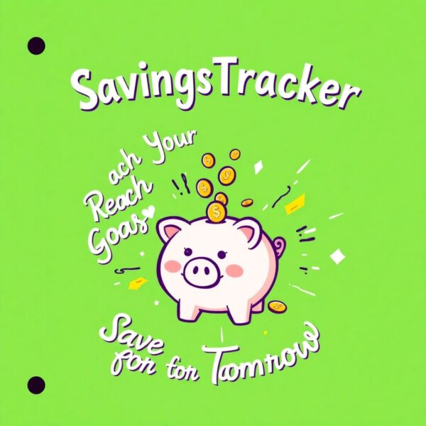 Savings Tracker 8.5x11