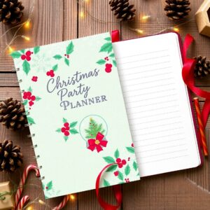 🎄 Christmas Party Planner | 120-Page Event Planning Guide (8.5" x 11") 🎁